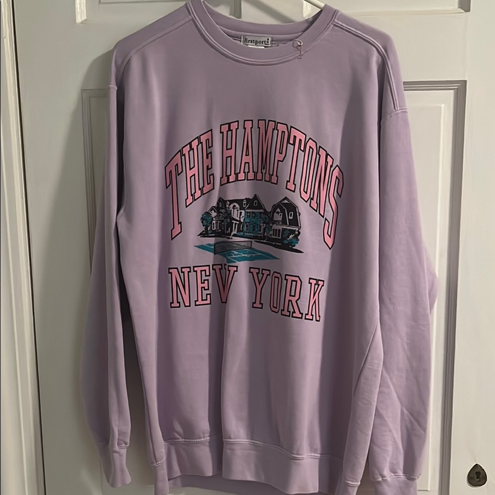 Lavender The Hamptons New York Sweatshirt